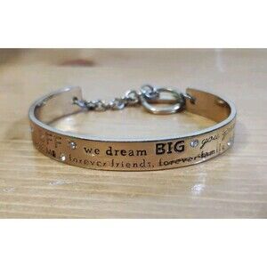 BCBGeneration BCBG Jewelry GoldtoneBFF, Soul Sister, Forever Friends" Bracelet